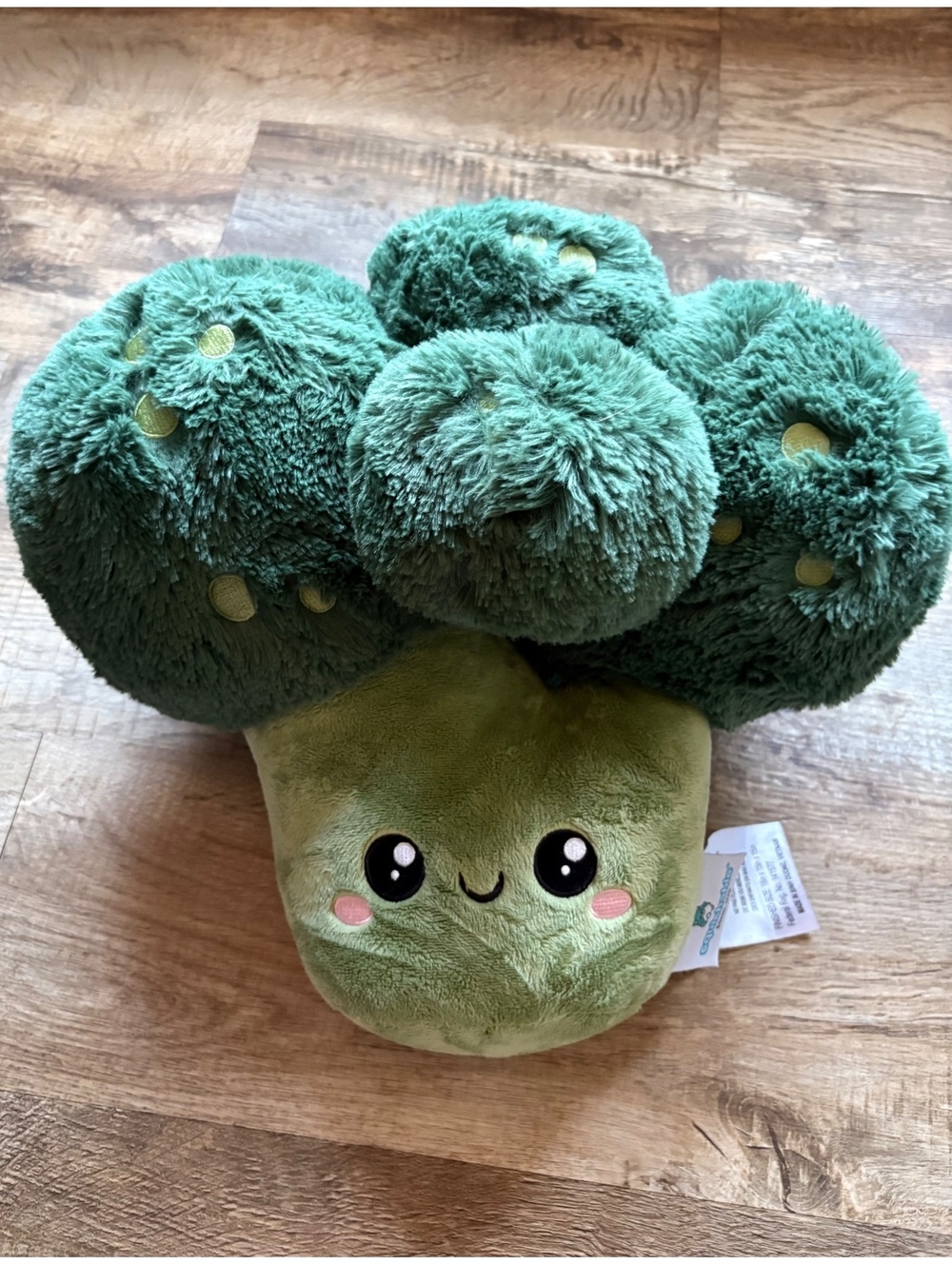 Jumbo Squishable Plush Broccoli Stuffed Toy